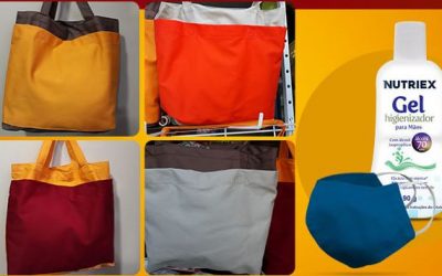 Conheça as opções de bolsa tiracolo bicolor com kit higiênico da Rodec Amado