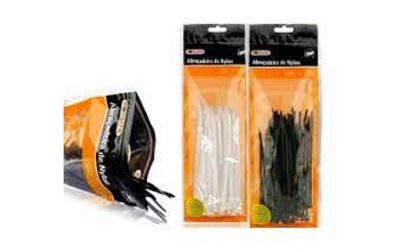 ABRACADEIRA NYLON PRETA E BRANCA DIVS. MEDIDAS